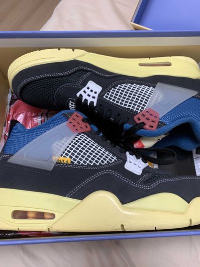 UNION × Nike Air Jordan 4 "Off Noir"