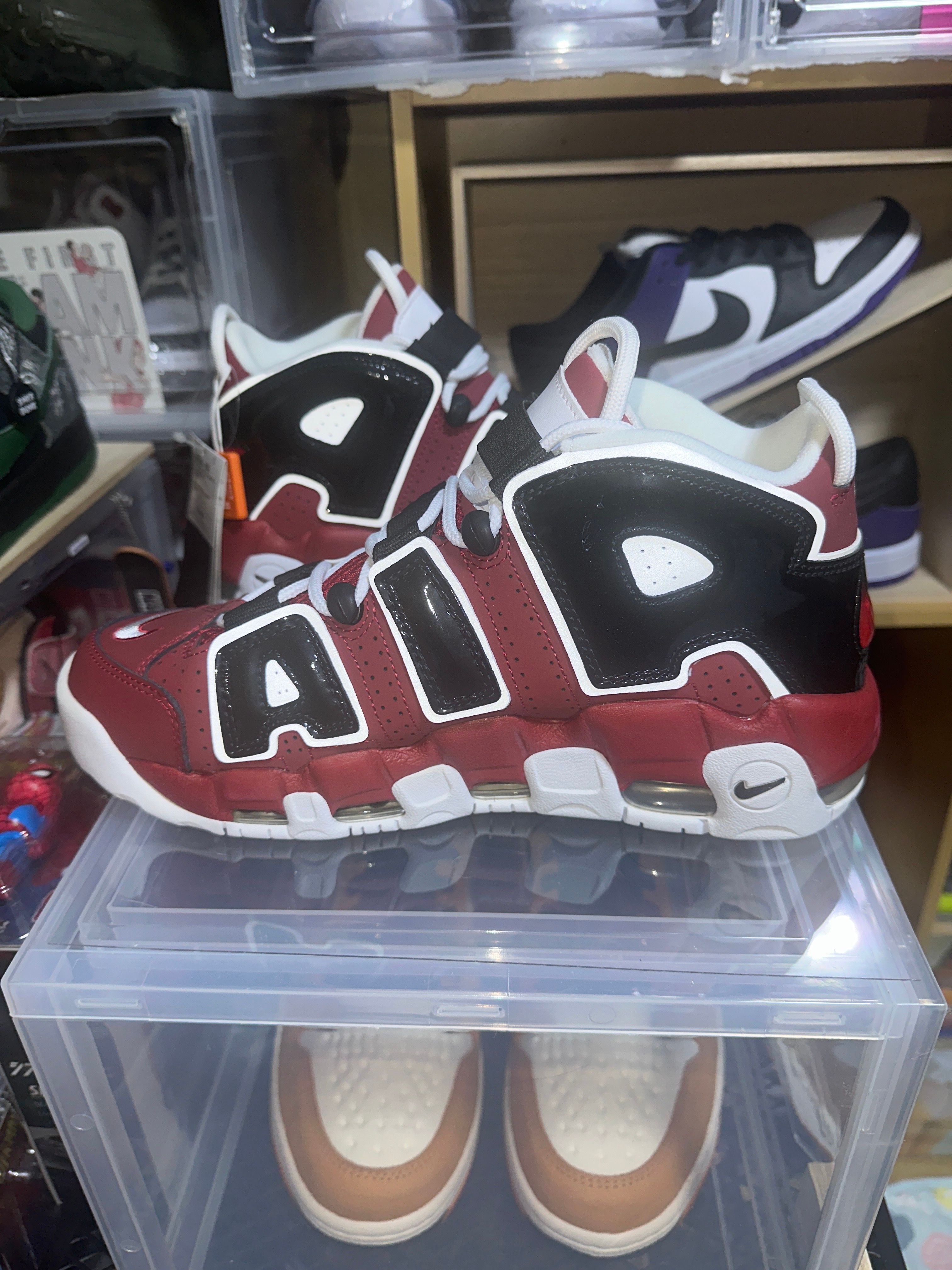 Nike Air More Uptempo ’96 "Black and Varsity Red" (2021) 