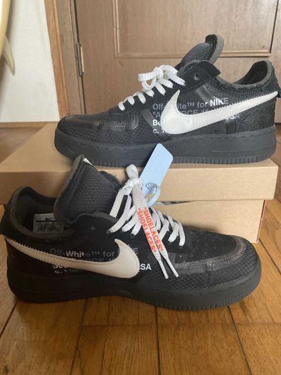 Off-White × Nike Air Force 1 Low "Black"