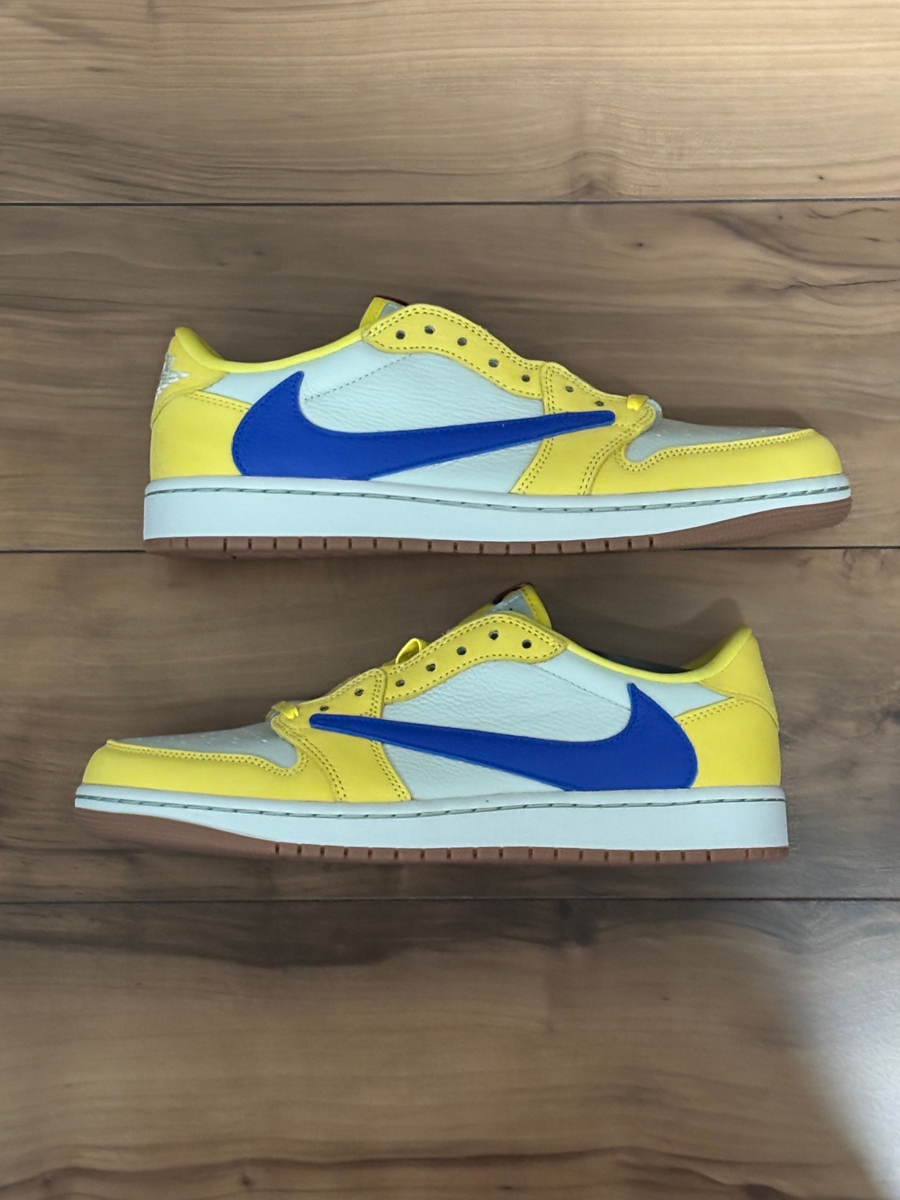 Travis Scott × Nike Women's Air Jordan 1 Retro Low OG "Canary"