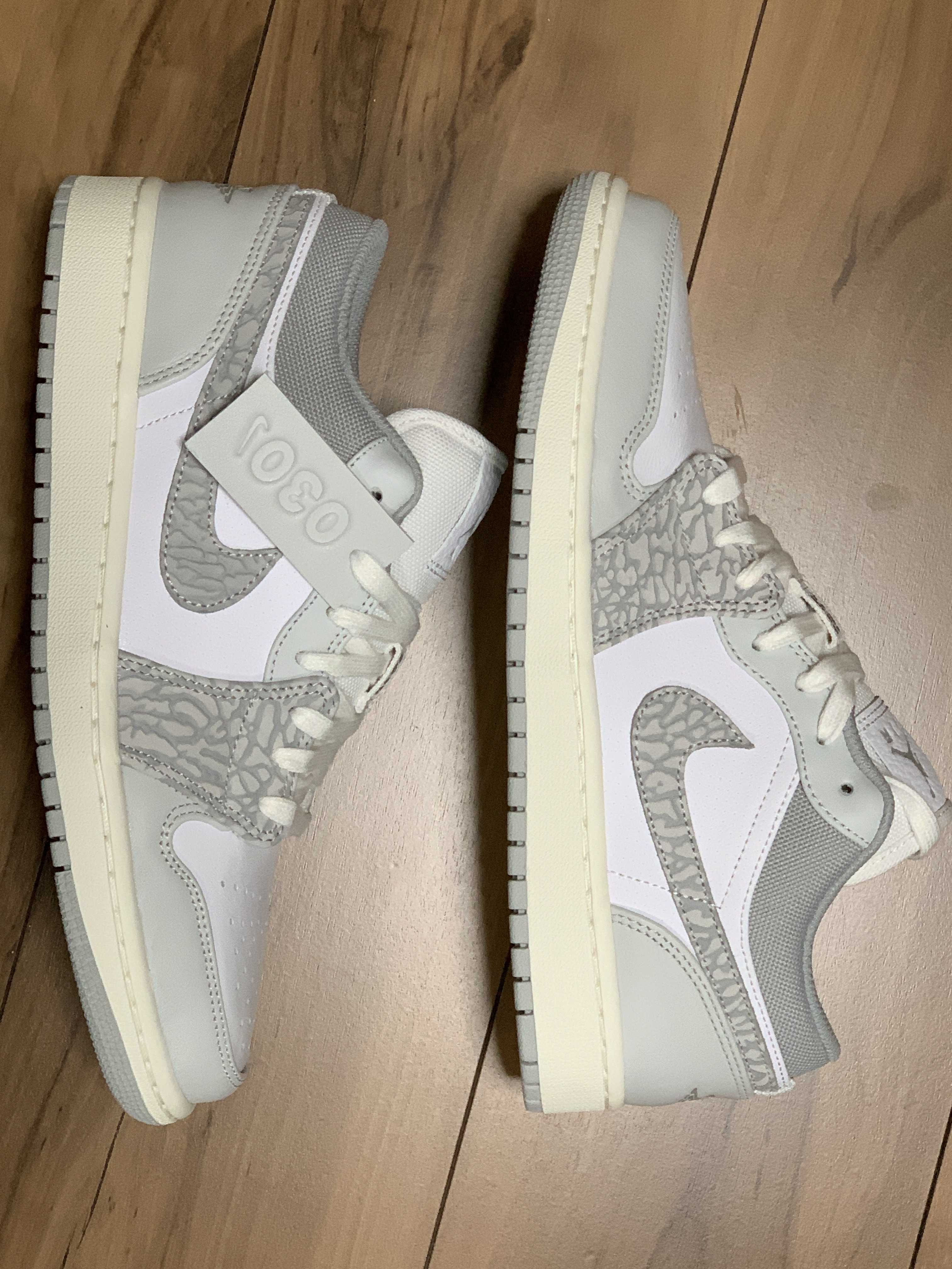 Nike Air Jordan 1 Low PRM "Elephant Print/Safari"