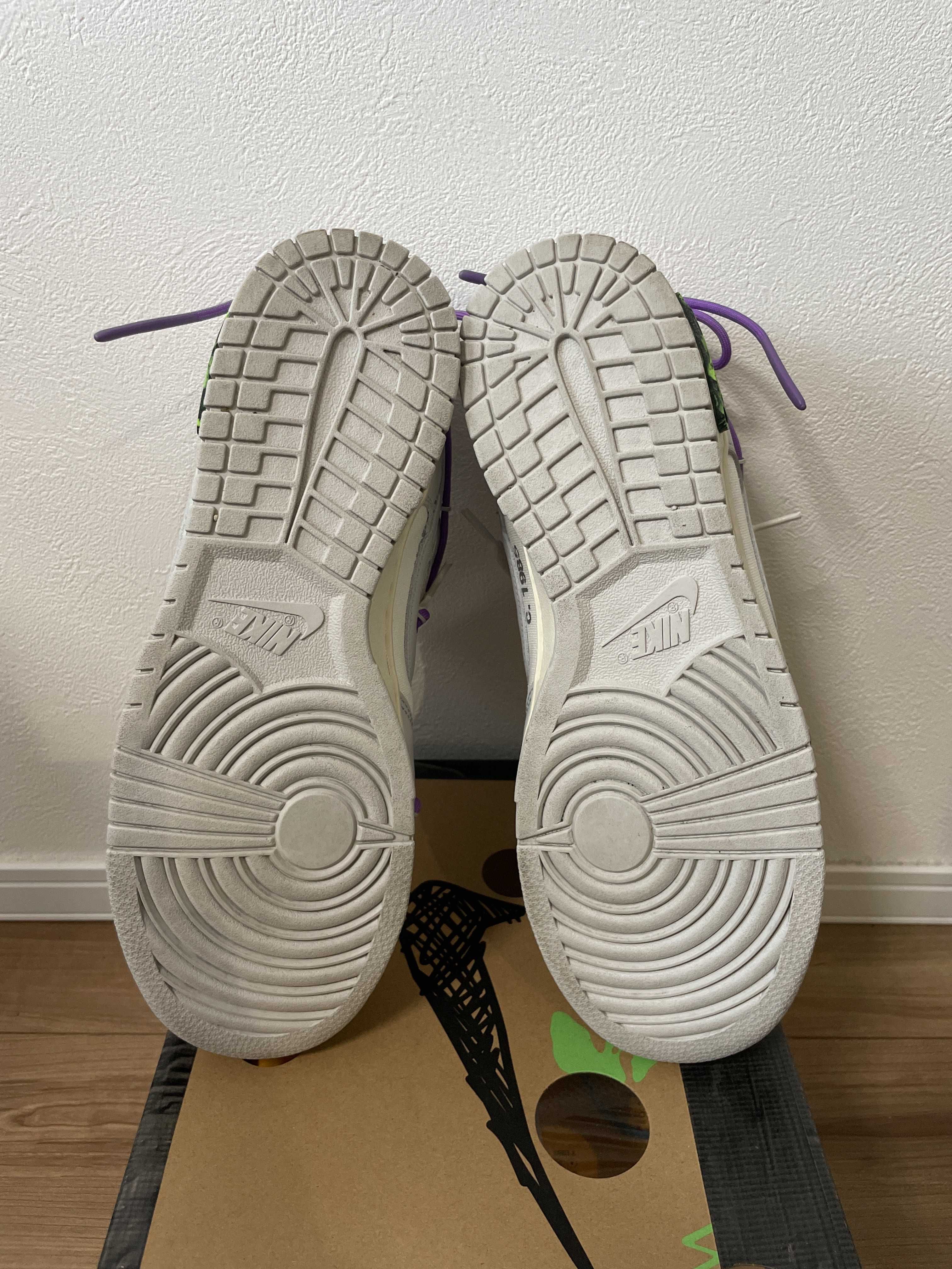 Off-White × Nike Dunk Low "Sail/Neutral Gray"