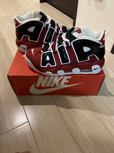 Nike Air More Uptempo ’96 "Black and Varsity Red" (2021)