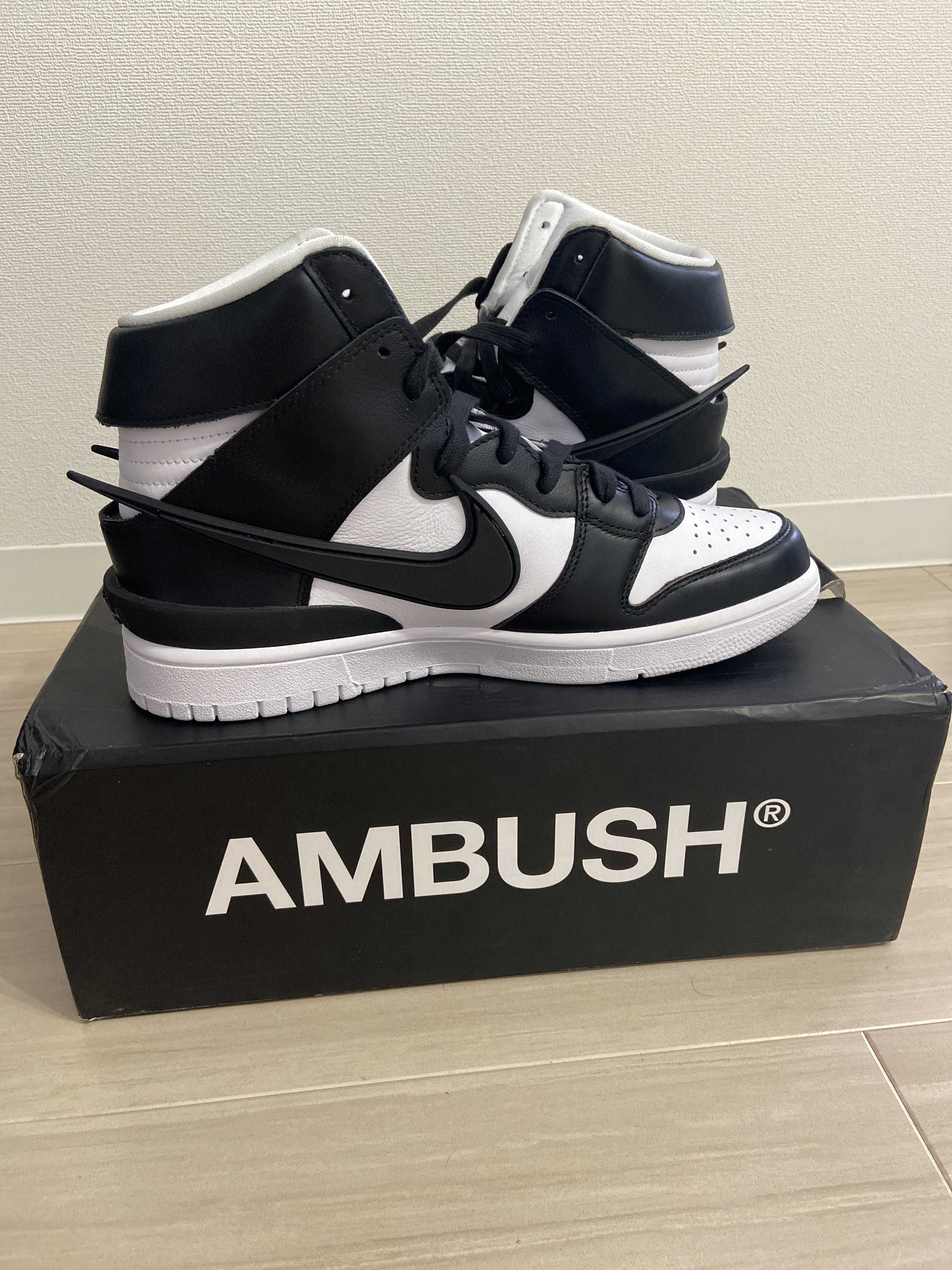 AMBUSH × Nike Dunk High "Black"