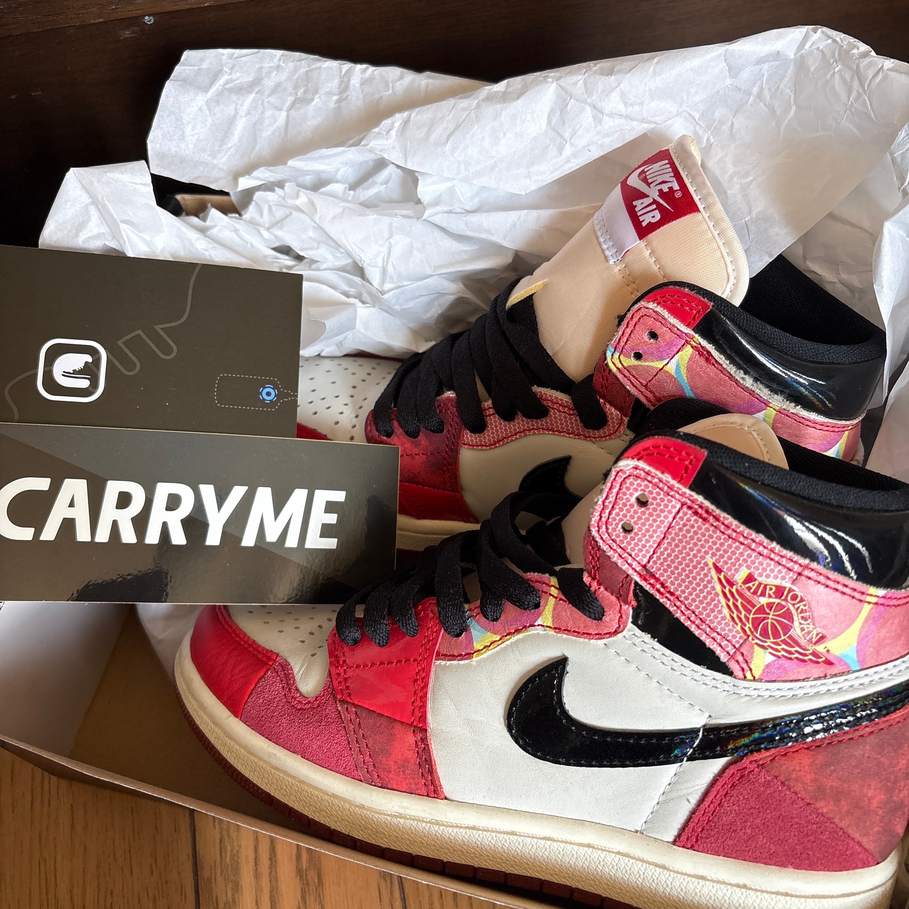Spider-Man × Nike GS Air Jordan 1 High OG SP "Next Chapter/Spider-Man:Across the Spider-Verse"