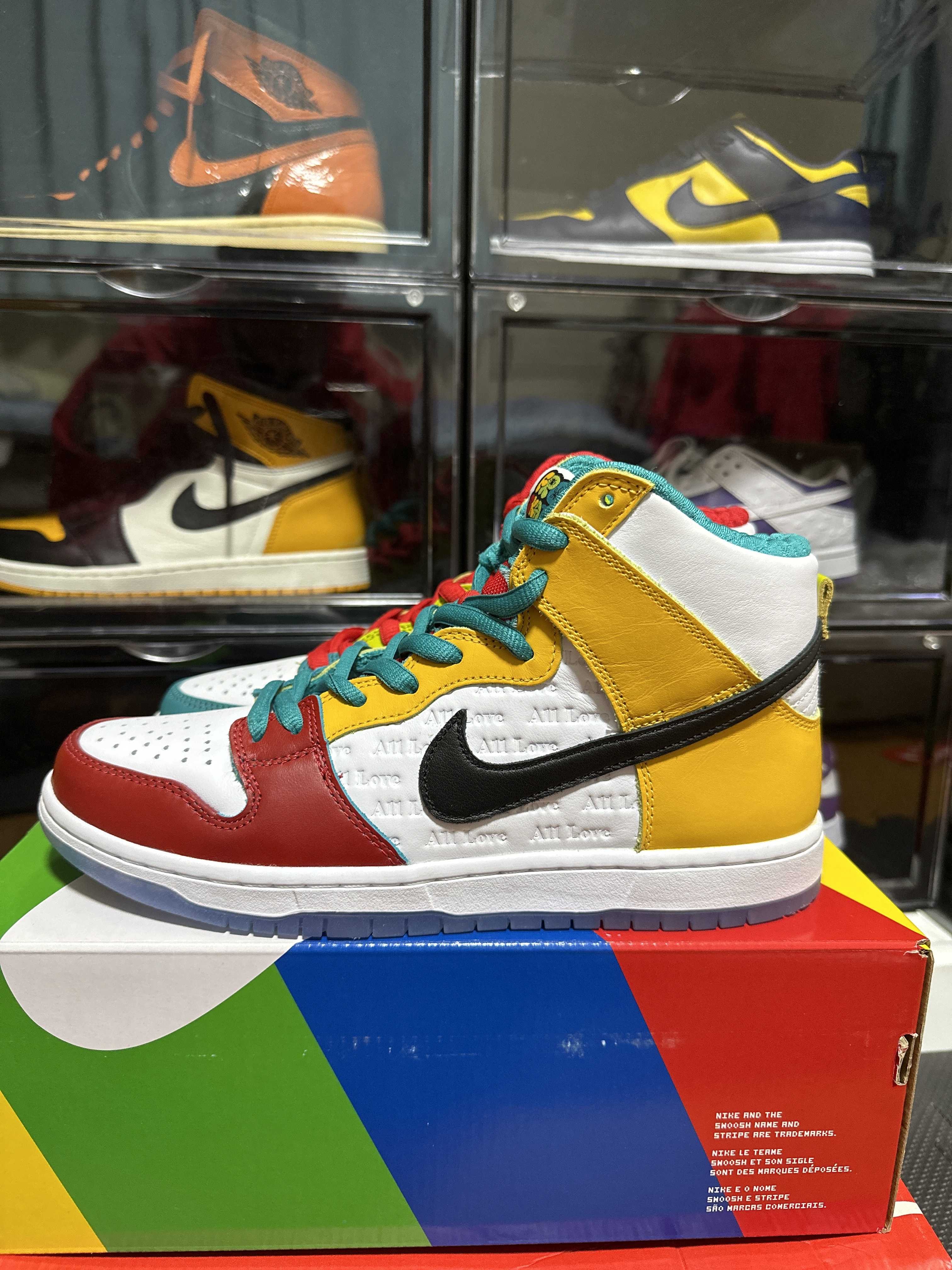 froSkate × Nike SB Dunk High Pro QS "All Love"