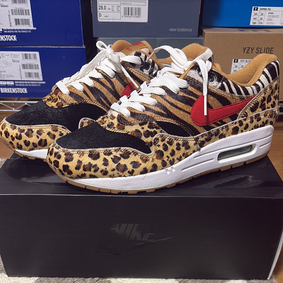 atmos × Nike Air Max 1 DLX "Animal Pack/Safari"