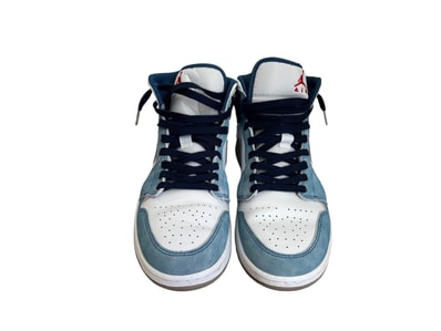 Nike Air Jordan 1 Mid SE "White/Hyper Royal/Red"