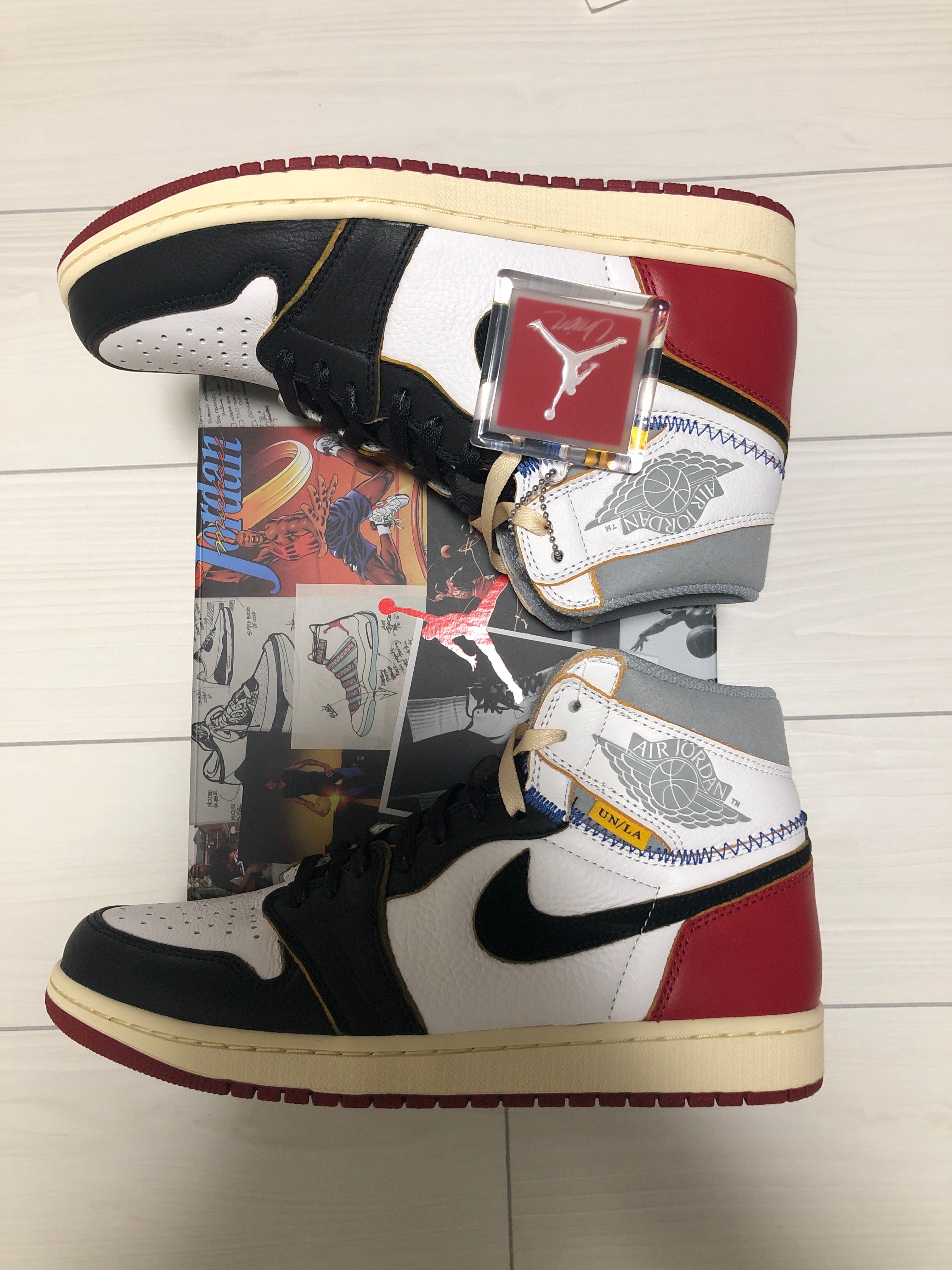 UNION × Nike Air Jordan 1 Retro High OG NRG "Varsity Red/Wolf Grey"