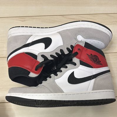 Nike Air Jordan 1 High OG "White/Black/Light Smoke Grey"