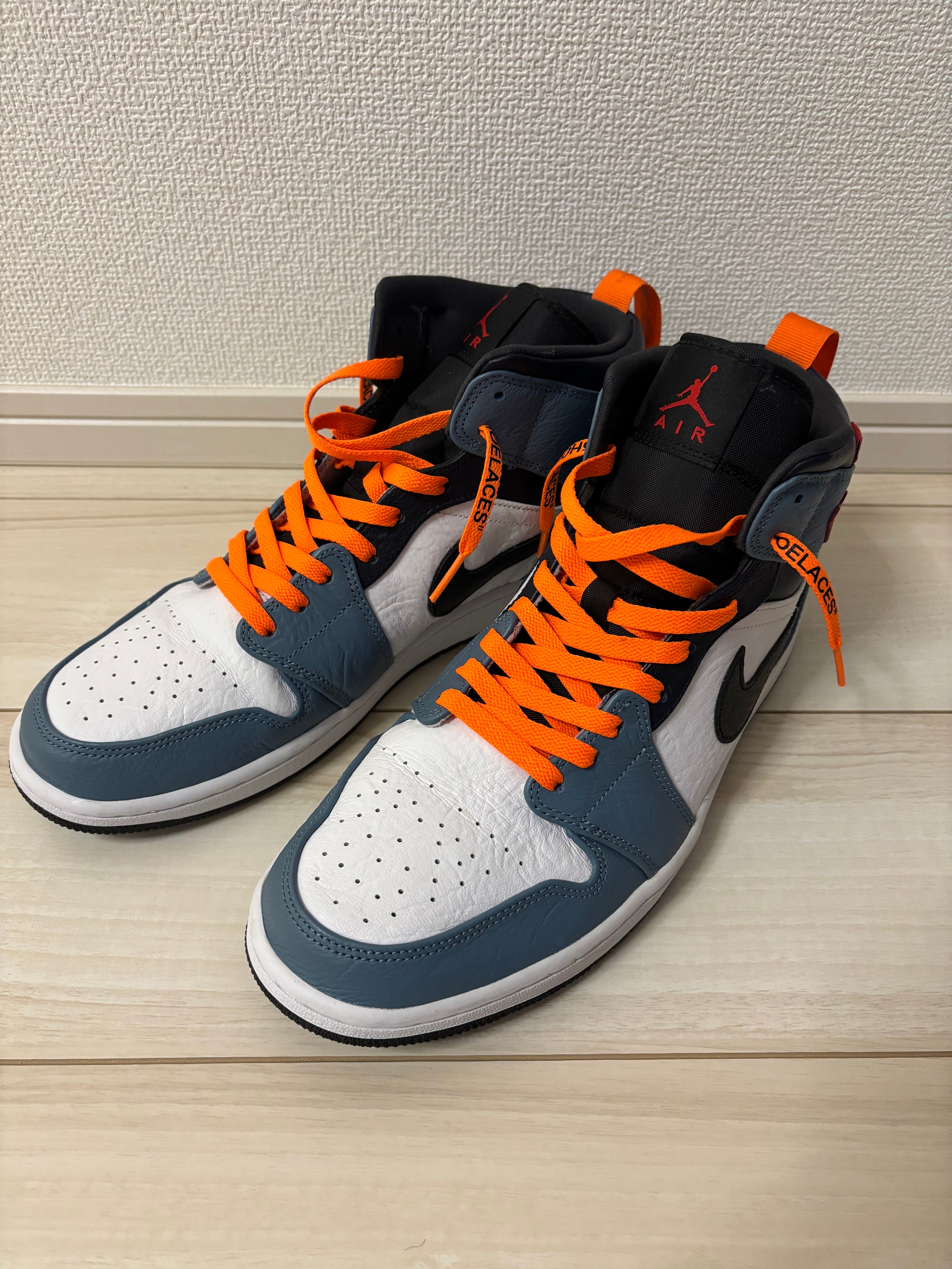 FACETASM × Nike Air Jordan 1 Mid "White/Navy"