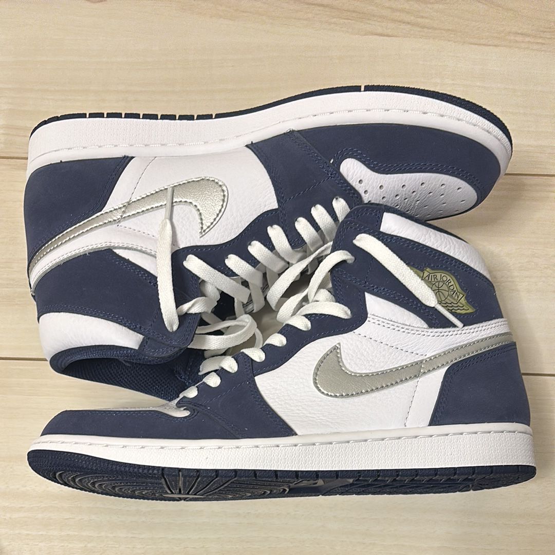 Nike Air Jordan 1 High OG CO.JP "White/Midnight Navy" (2020)(ブリーフケースなし)