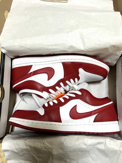 Nike Air Jordan 1 Low "Gym Red/White"
