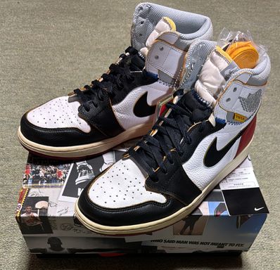 UNION × Nike Air Jordan 1 Retro High OG NRG "Varsity Red/Wolf Grey"