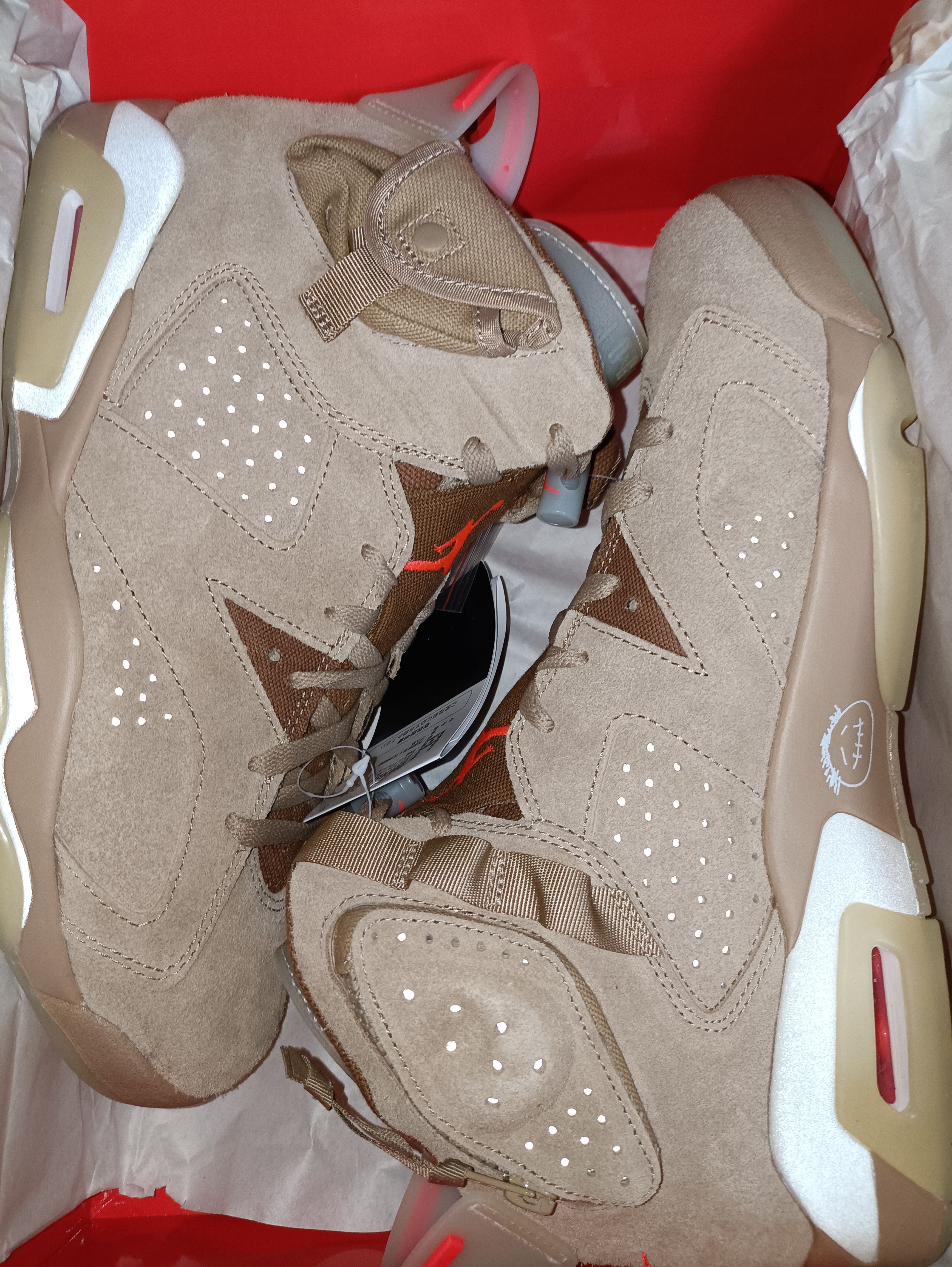 Travis Scott × Nike Air Jordan 6 "British Khaki"