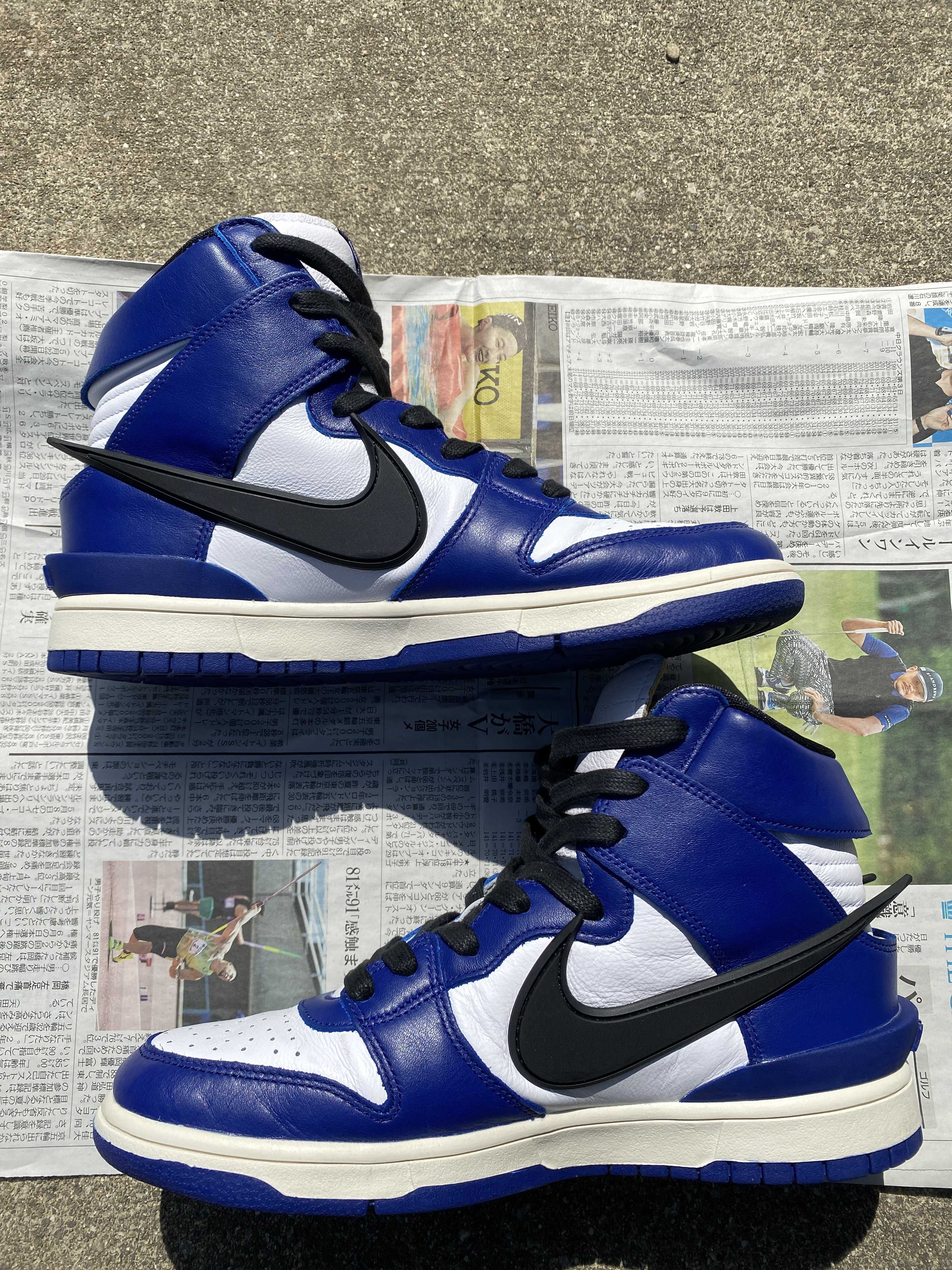 AMBUSH × NIKE DUNK HIGH "DEEP ROYAL"