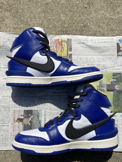AMBUSH × NIKE DUNK HIGH "DEEP ROYAL"