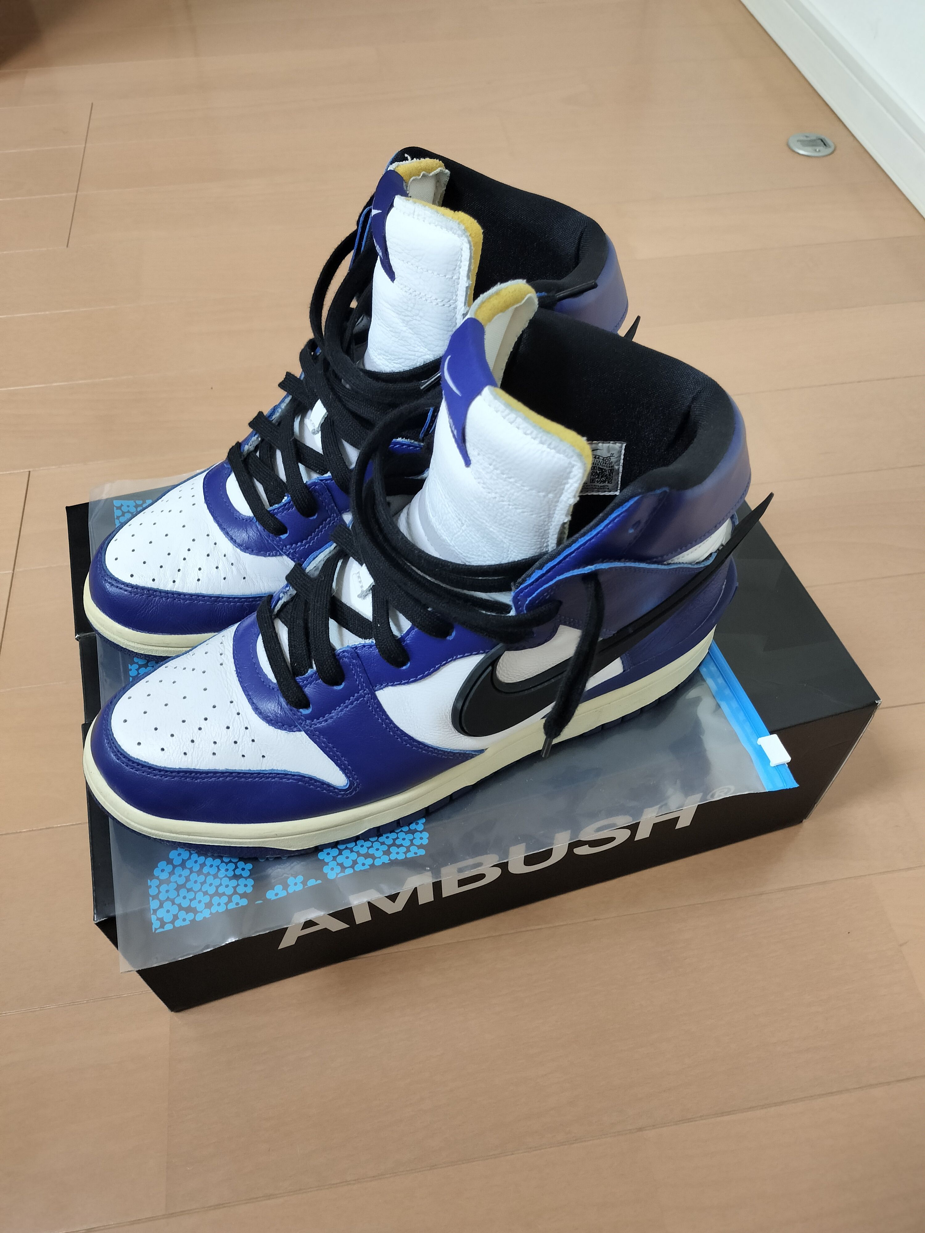 AMBUSH × NIKE DUNK HIGH "DEEP ROYAL"