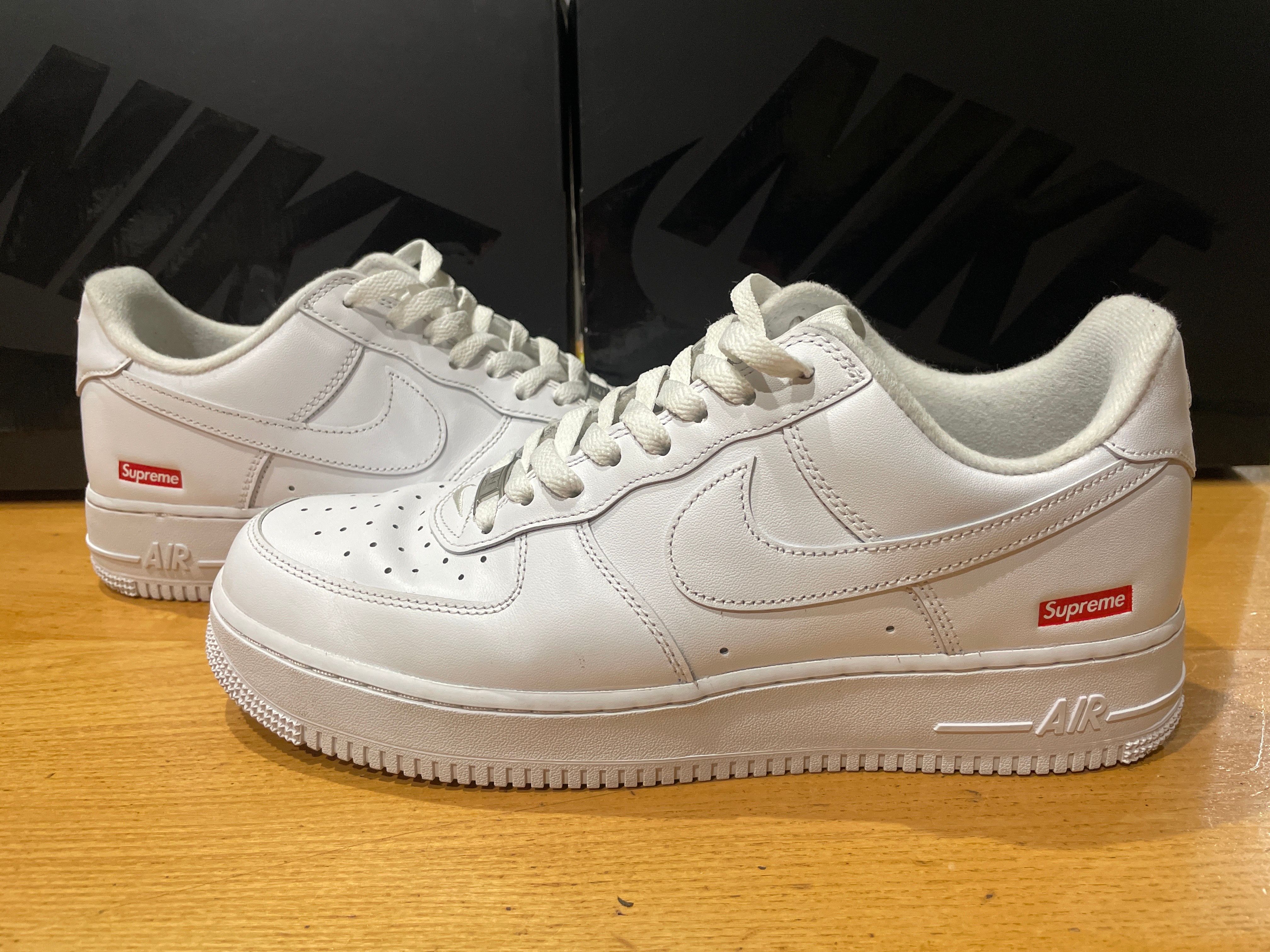 Supreme × Nike Air Force 1 Low "White"