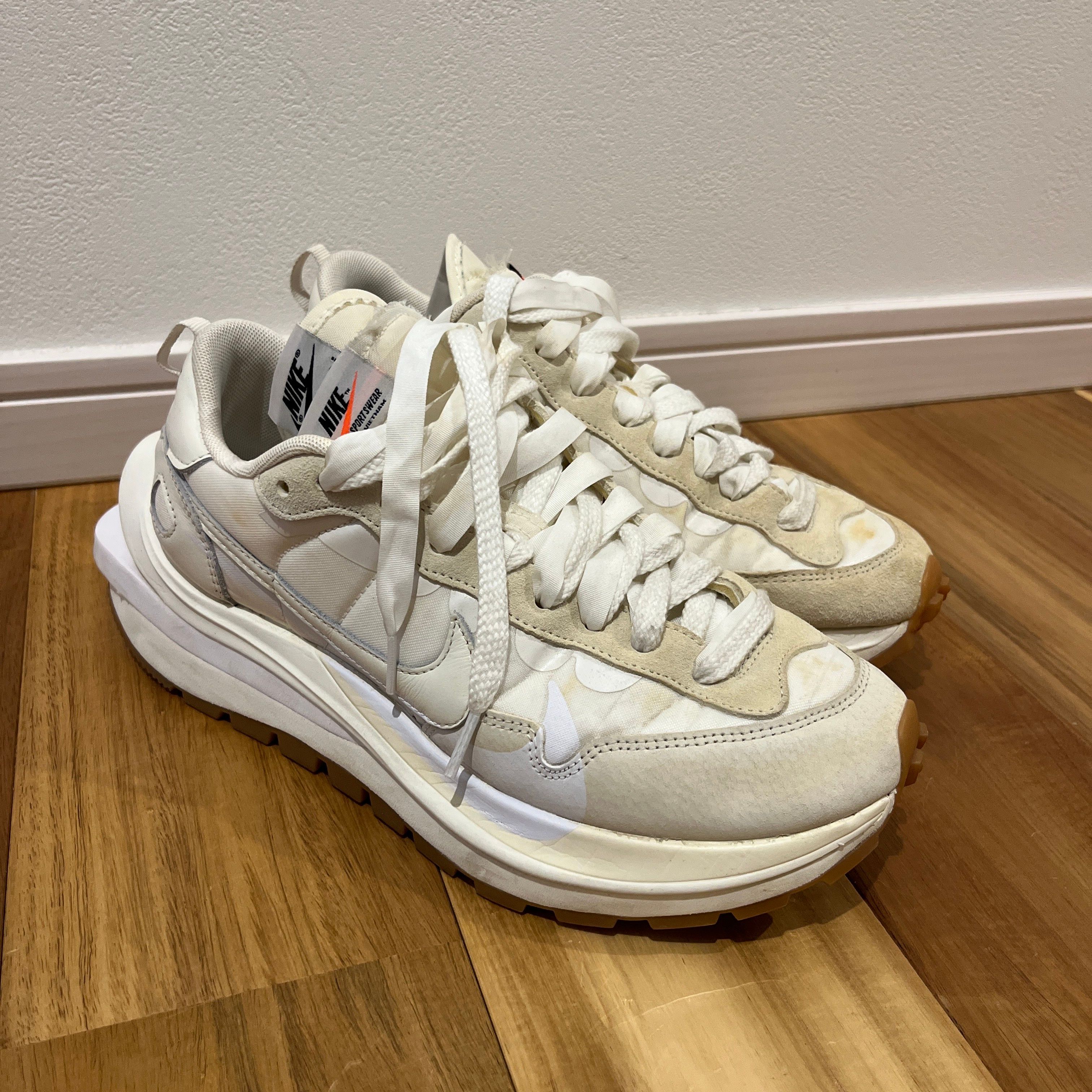 sacai × Nike Vapor Waffle "White Gum"