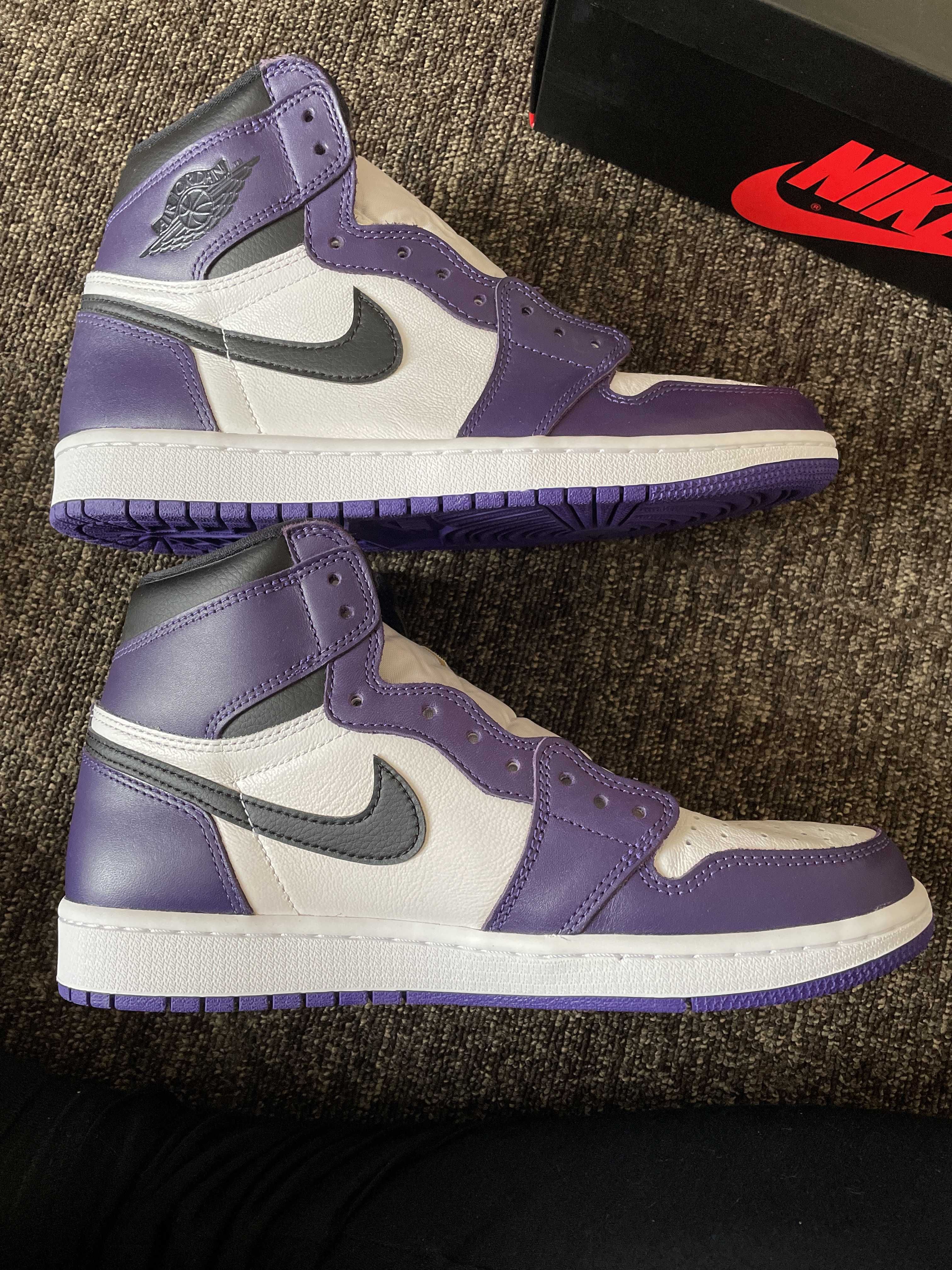 Nike Air Jordan 1 Retro High OG "Court Purple White/Black" (2020)   