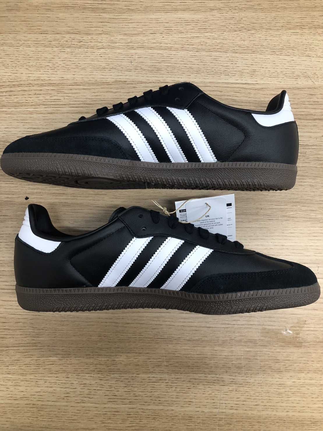 adidas Samba OG "Core Black/Cloud White/Gum"