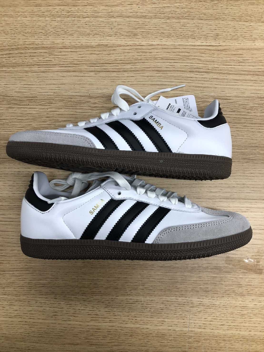 adidas Samba OG "Cloud White/Core Black/Clear Granite"