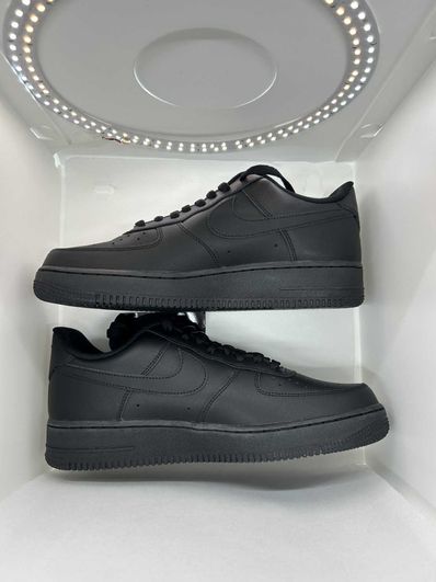 Nike Air Force 1 Low '07 "Black/Black"