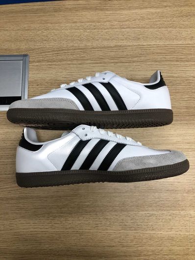 adidas Samba OG "Cloud White/Core Black/Clear Granite"