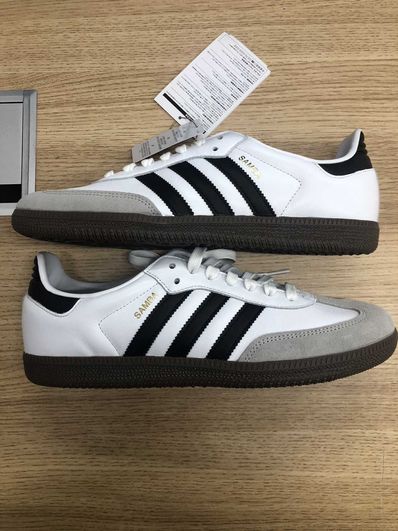 adidas Samba OG "Cloud White/Core Black/Clear Granite"