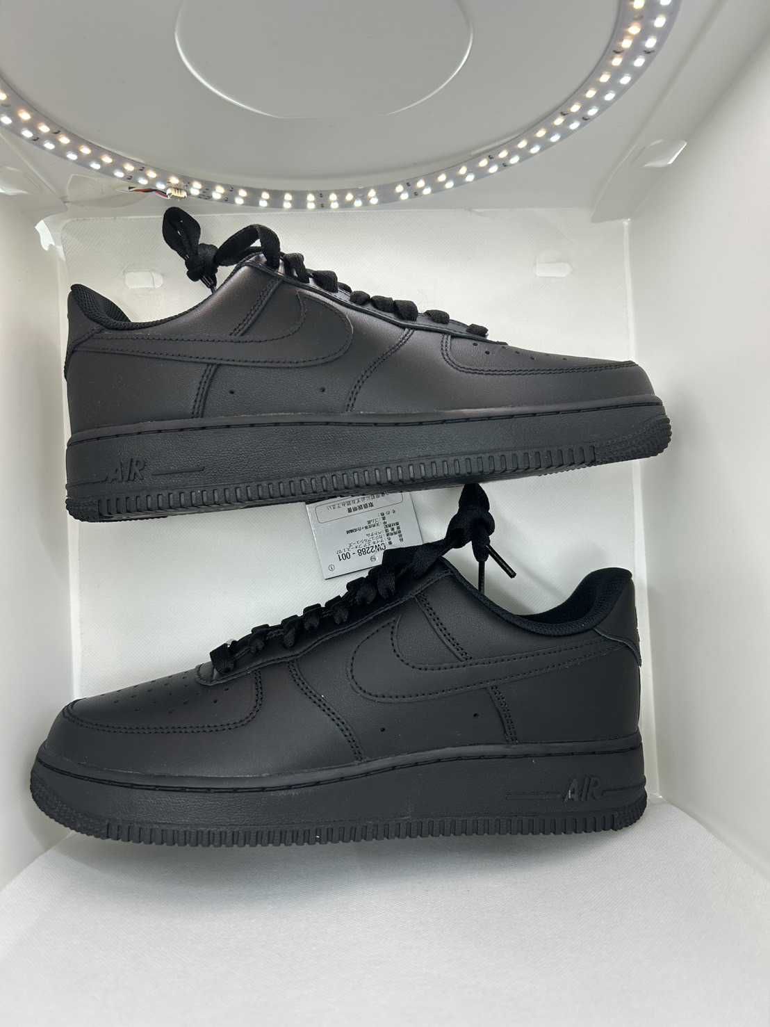 Nike Air Force 1 Low '07 "Black/Black"