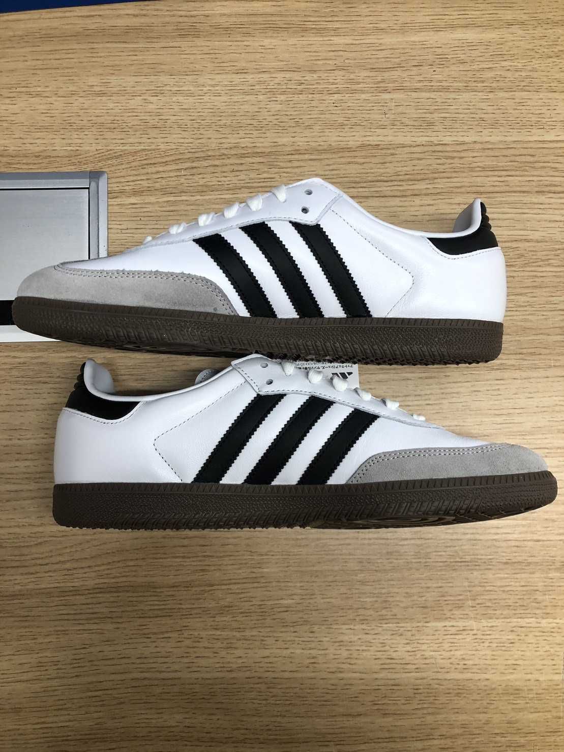 adidas Samba OG "Cloud White/Core Black/Clear Granite"