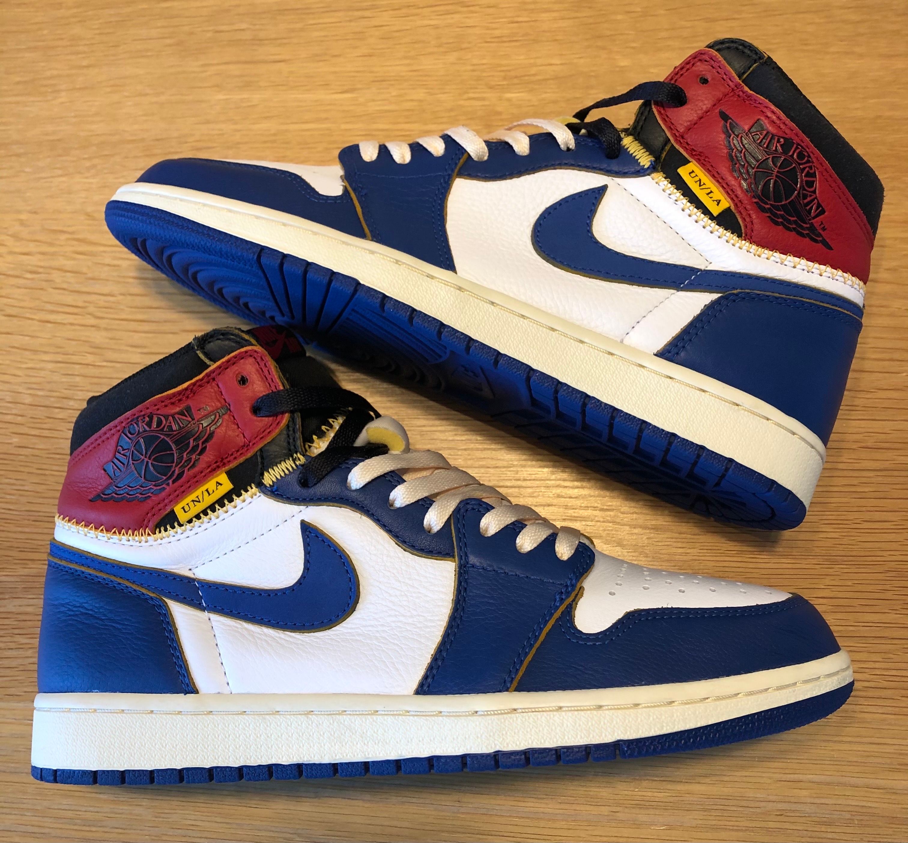 Union × Nike Air Jordan 1 Retro High OG NRG "Storm Blue/Varsity Red"
