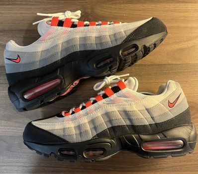 Nike Air Max 95 "White/Solar Red"