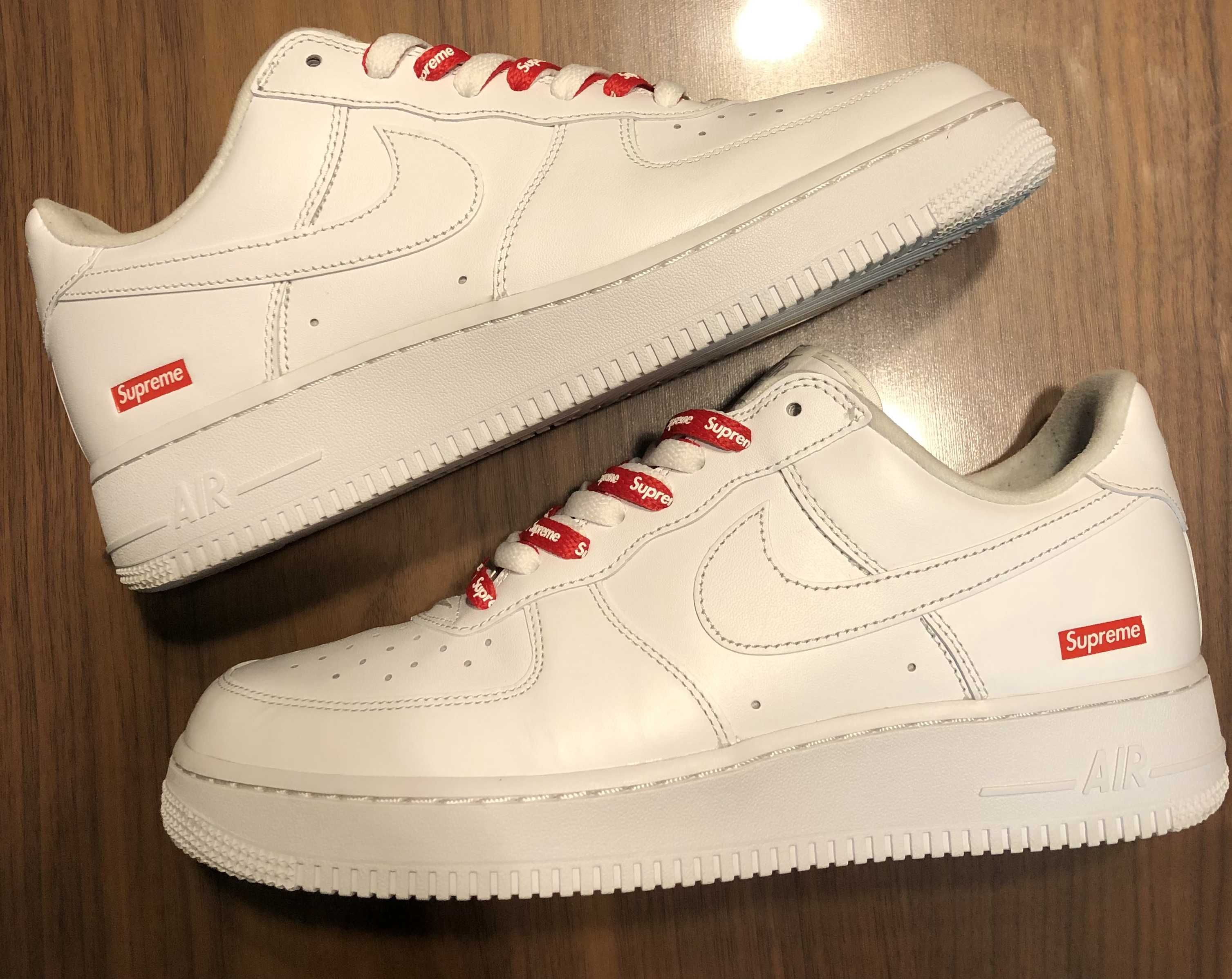 Supreme × Nike Air Force 1 Low "White"