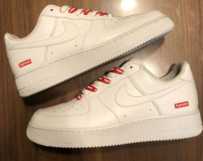Supreme × Nike Air Force 1 Low "White"