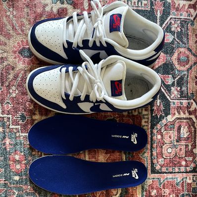 Nike SB Dunk Low "Los Angeles Dodgers/Deep Royal Blue"