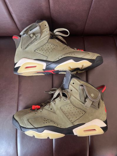 Travis Scott × Nike Air Jordan 6 Retro "Medium Olive"