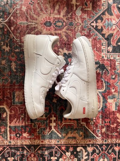 Supreme × Nike Air Force 1 Low "White"