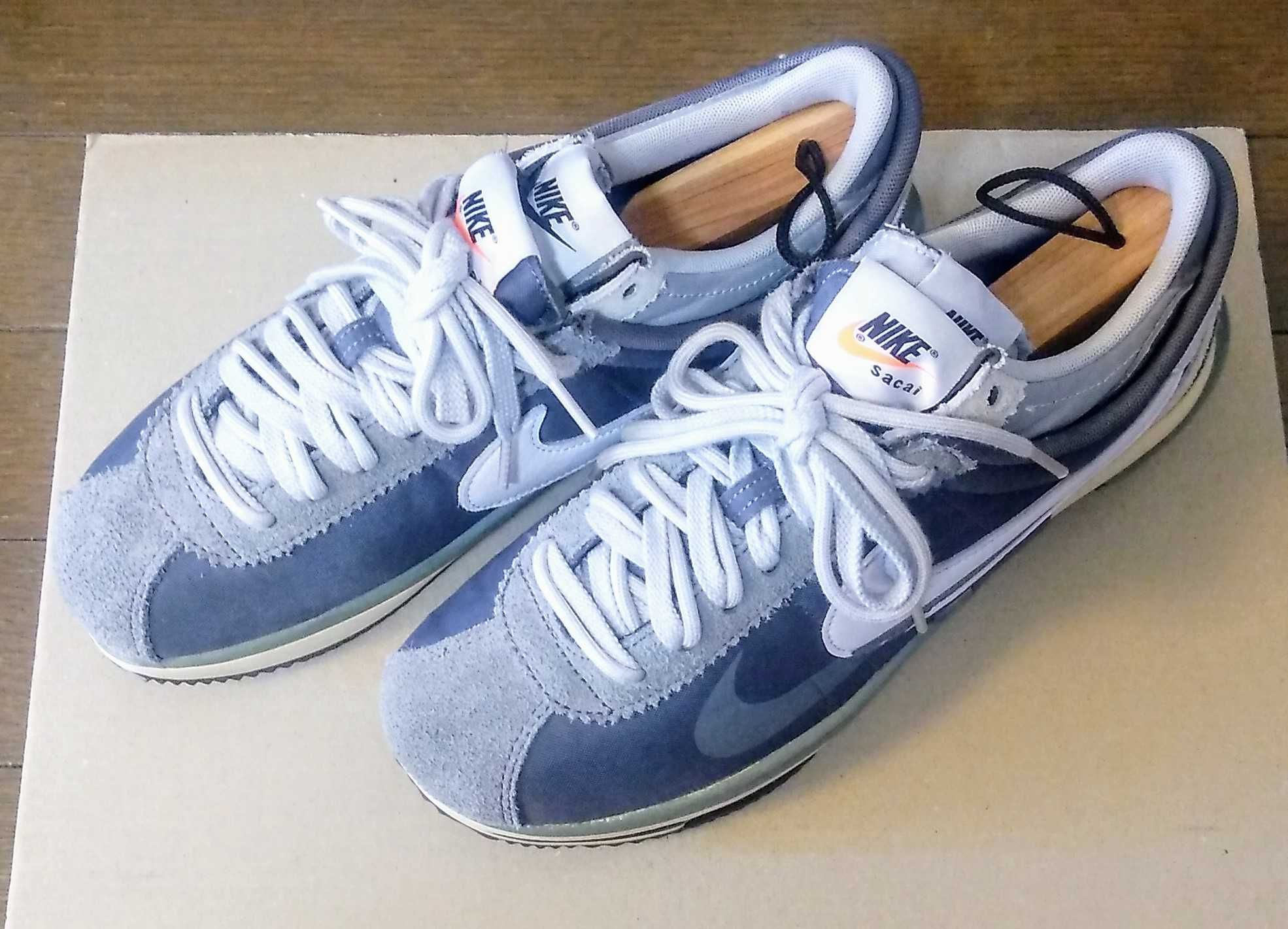 sacai × Nike Zoom Cortez "Iron Grey"