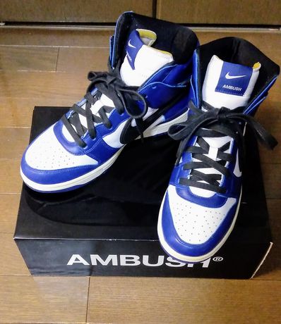 AMBUSH × NIKE DUNK HIGH "DEEP ROYAL"
