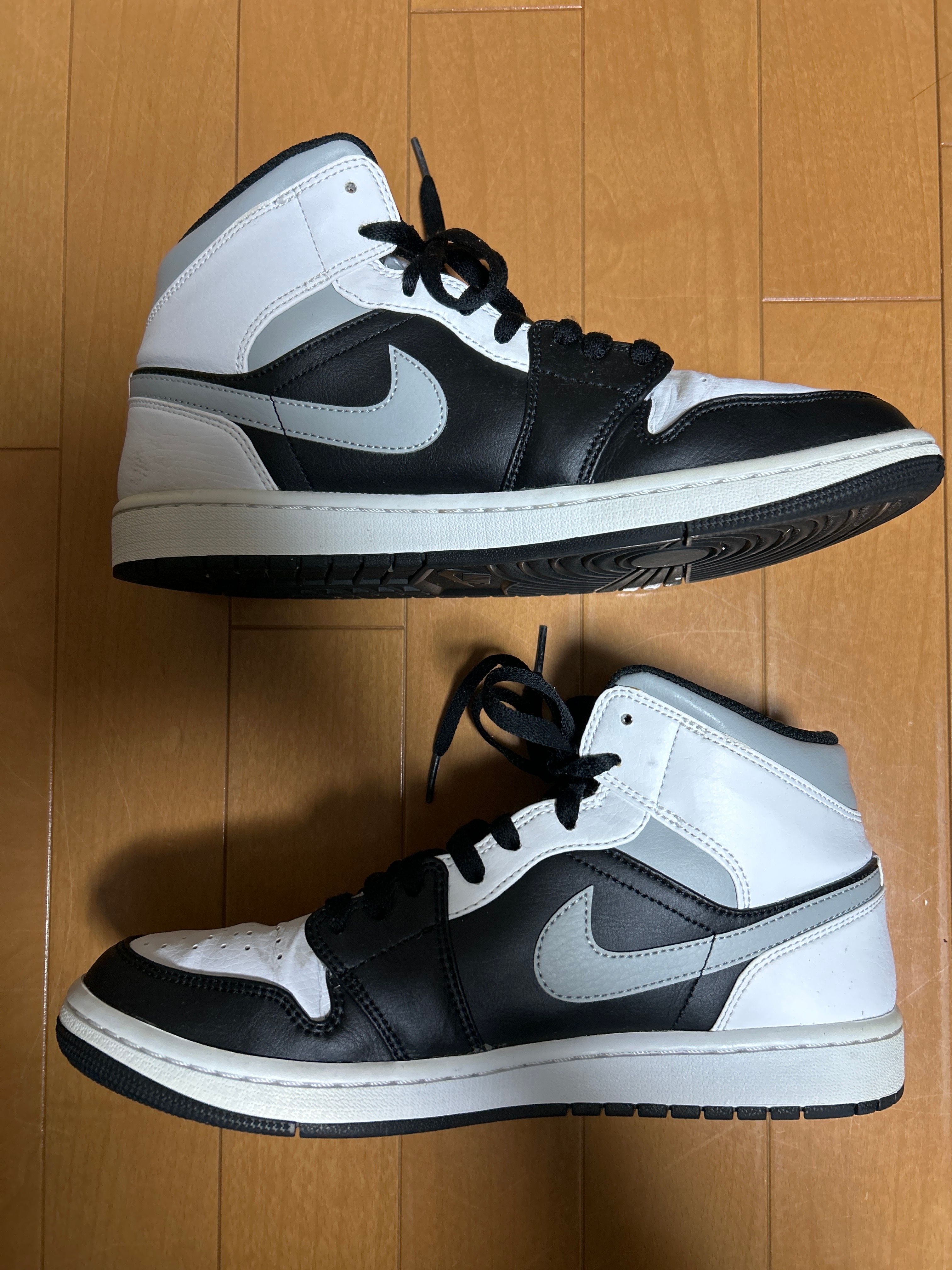 NIKE AIR JORDAN 1 MID "WHITE SHADOW"
