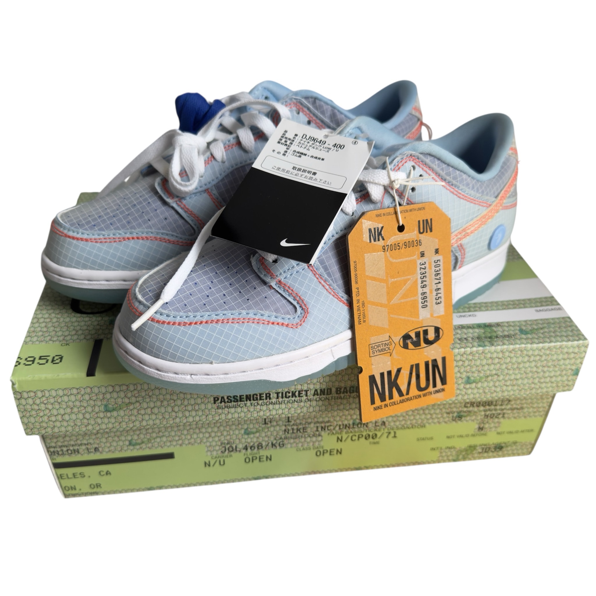 UNION × Nike Dunk Low "Argon"