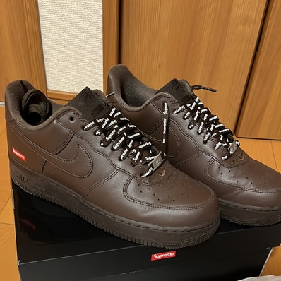 Supreme × Nike Air Force 1 Low "Baroque Brown"