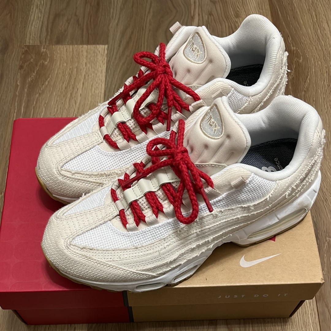 Levi's × Nike Air Max 95 OG "Denim White"