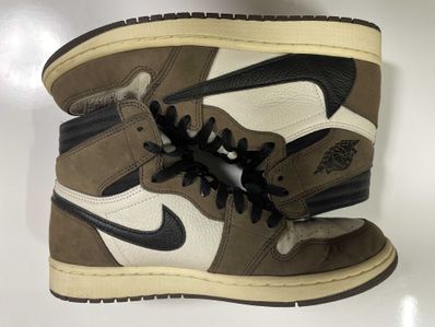 Travis Scott × Nike Air Jordan 1 Retro High OG TS SP "Sail/Dark Mocha"