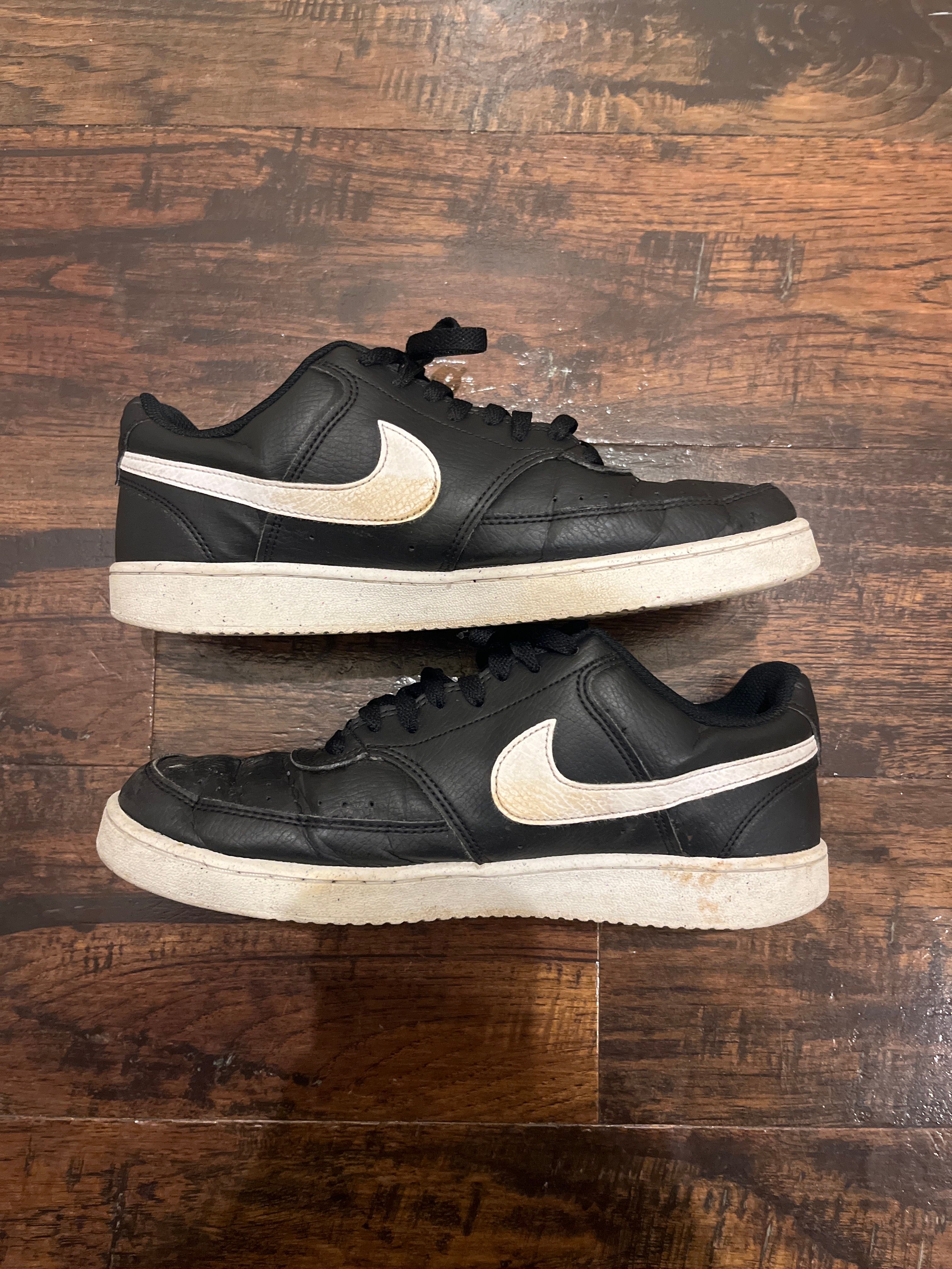 Nike Court Vision Low Next Nature "Black/White"