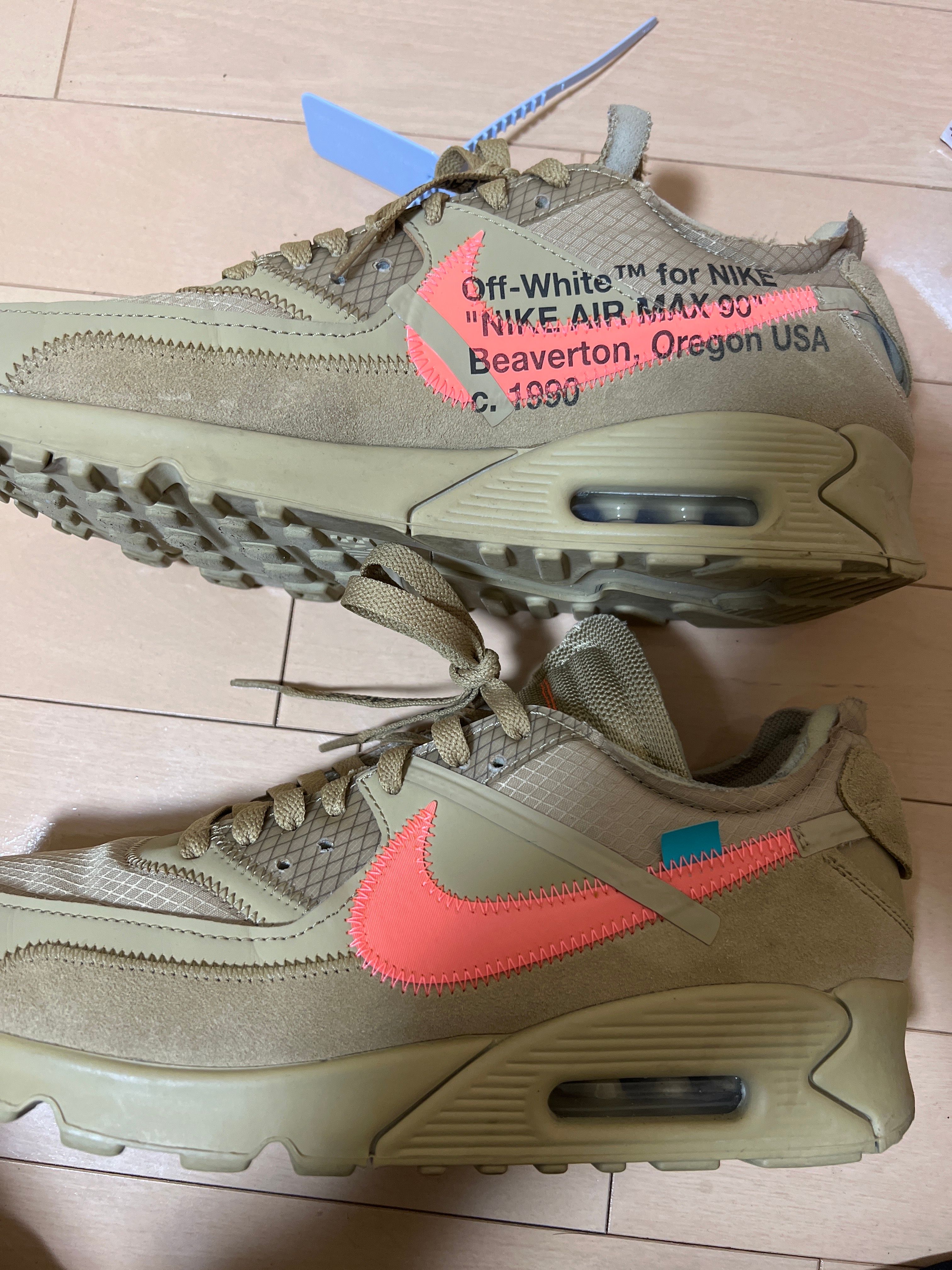 Off-White × Nike Air Max 90 "Desert Ore"