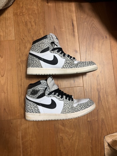 Nike Air Jordan 1 High OG "White Cement/Safari"