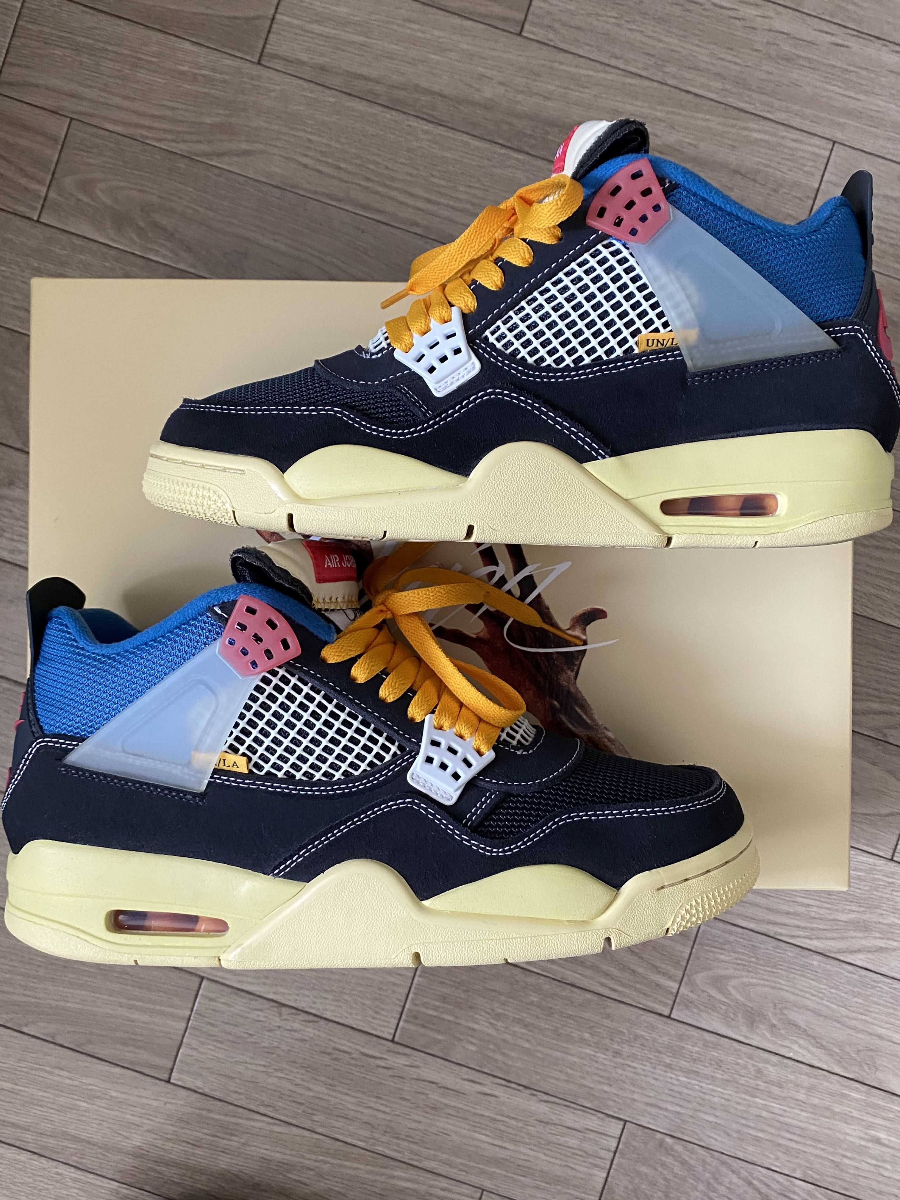 UNION × NIKE AIR JORDAN 4 "OFF NOIR"